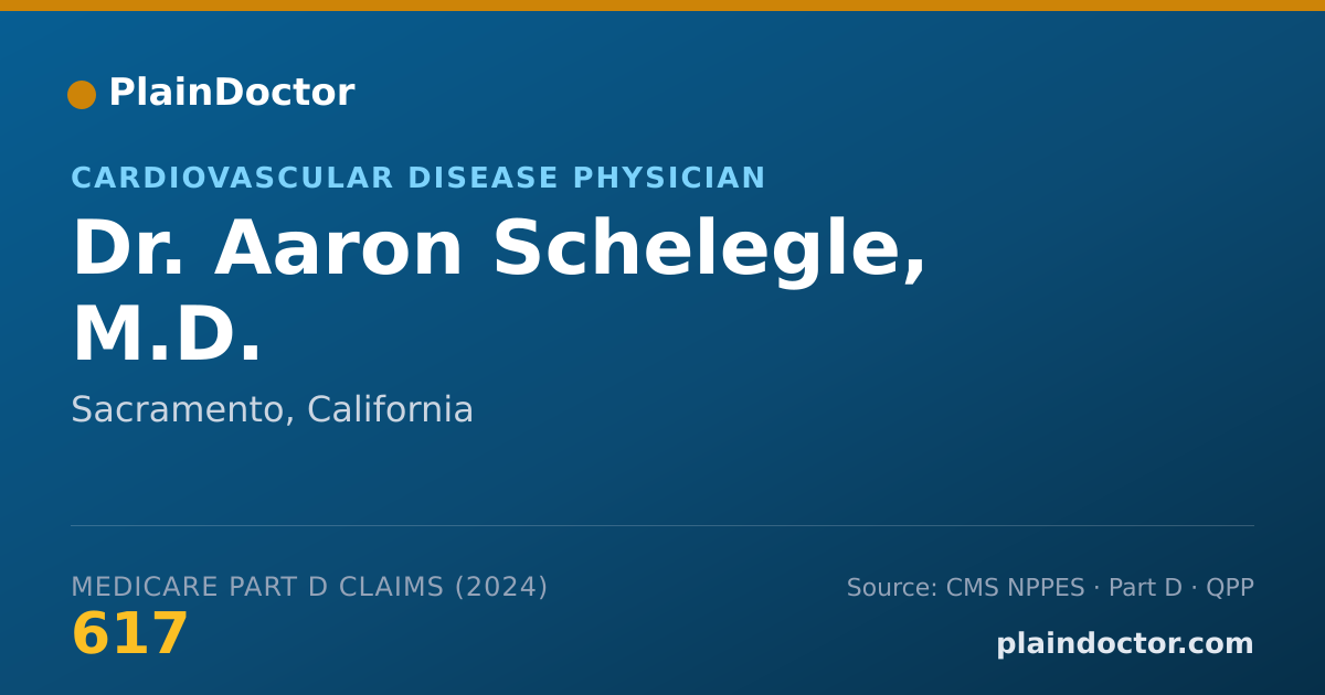 Shareable card for Aaron Schelegle, M.D. - Student in an Organized Health Care Education/Training Program, Sacramento, CA