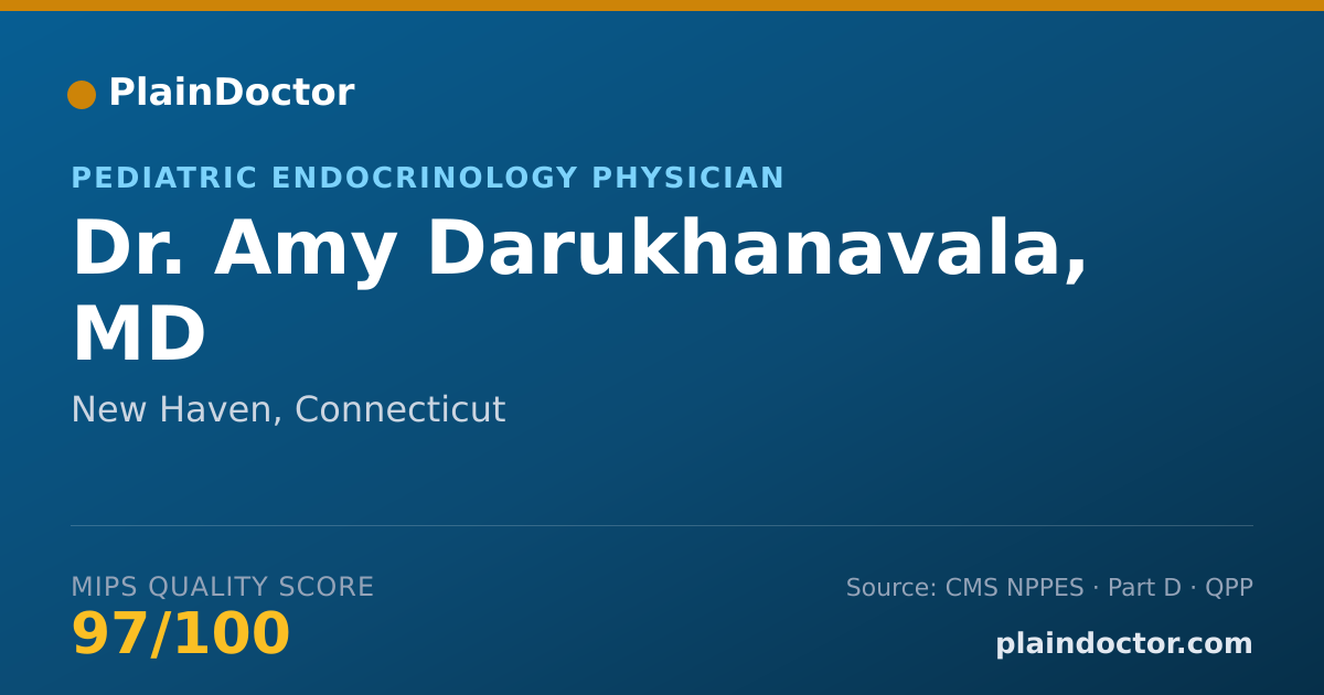 Shareable card for Amy Darukhanavala, MD - Pediatric Endocrinology Physician, New Haven, CT