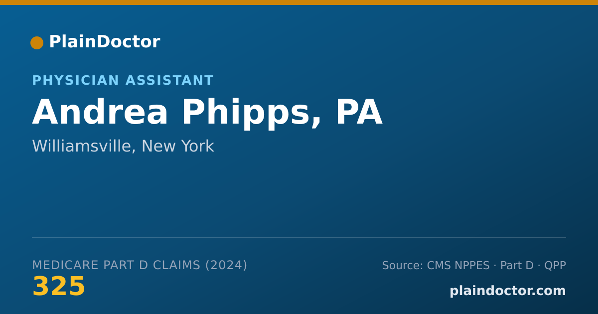 Shareable card for Andrea Phipps, PA - Physician Assistant, Williamsville, NY
