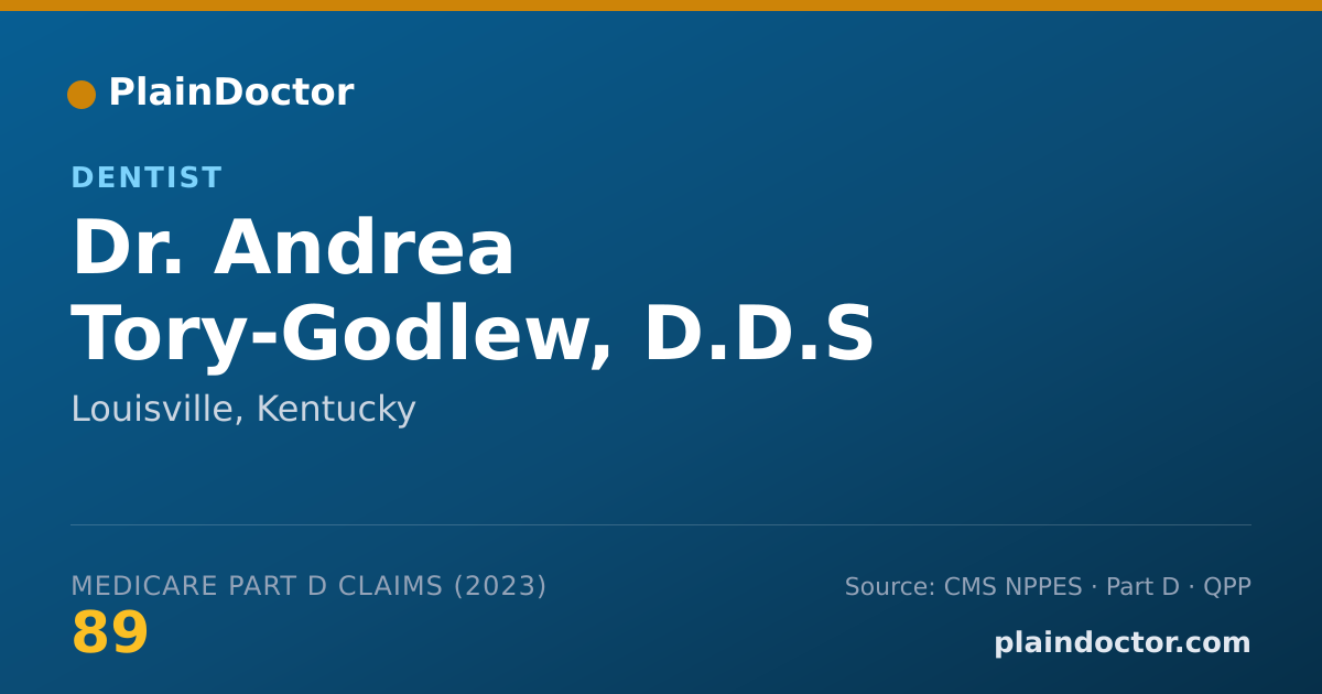 Shareable card for Andrea Tory-Godlew, D.D.S - Dentist, Louisville, KY