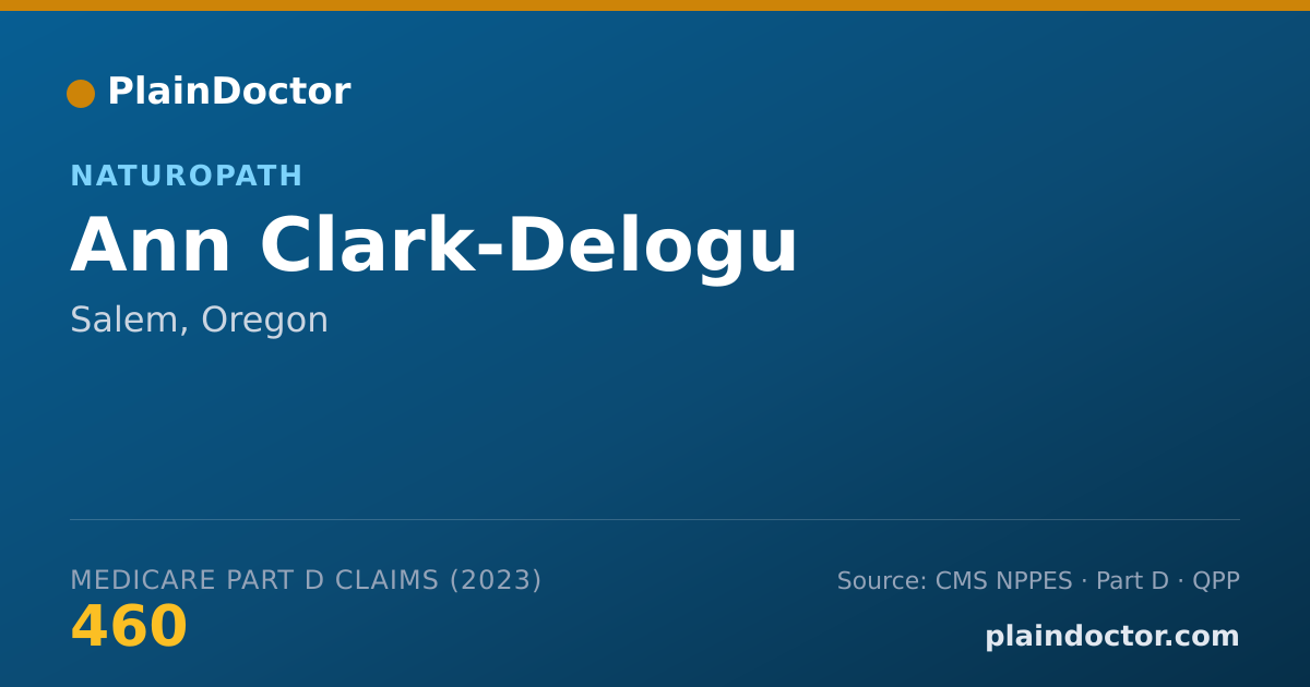 Shareable card for Ann Clark-Delogu - Naturopath, Salem, OR
