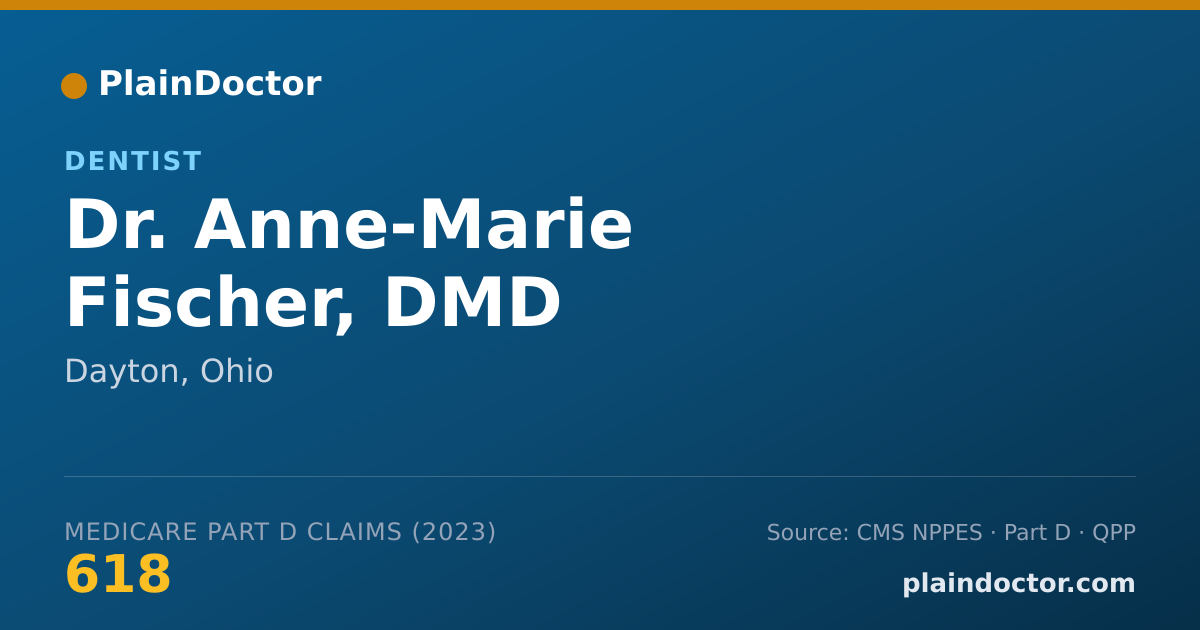 Shareable card for Anne-Marie Fischer, DMD - Dentist, Dayton, OH
