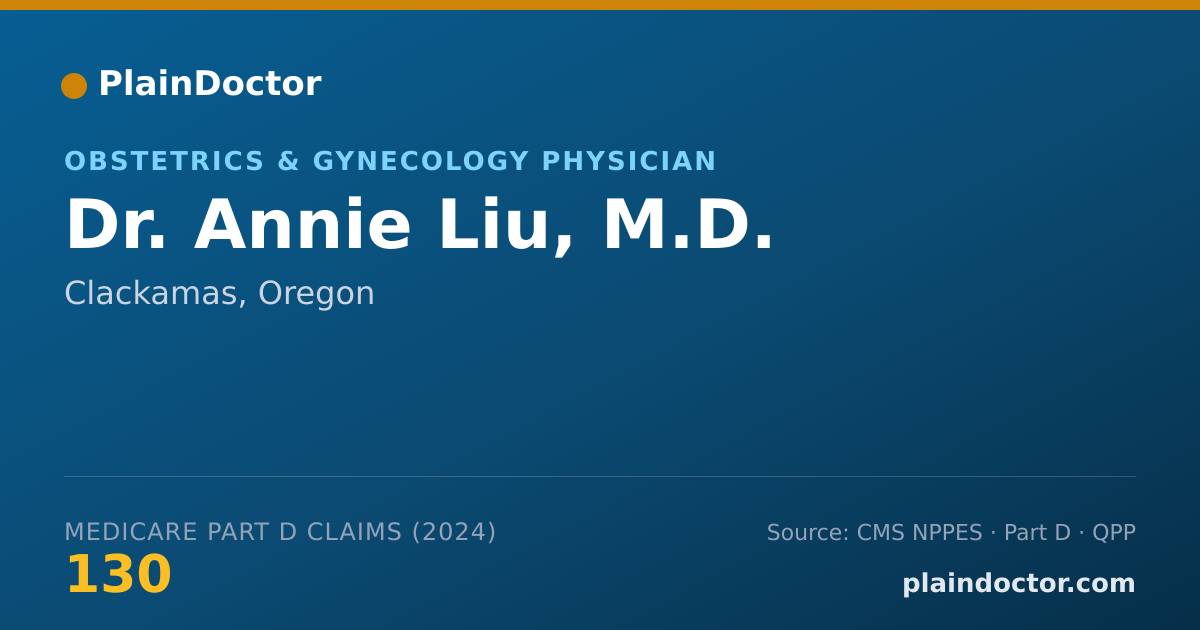 Shareable card for Annie Liu, M.D. - Obstetrics & Gynecology Physician, Boston, MA