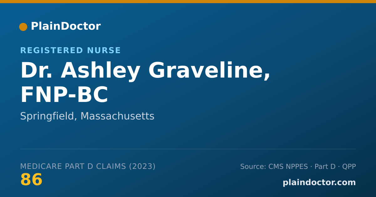 Shareable card for Ashley Graveline, FNP-BC - Registered Nurse, Springfield, MA