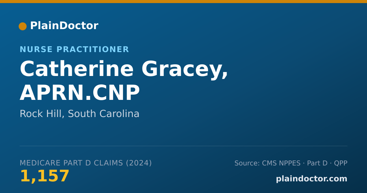 Shareable card for Catherine Gracey, APRN.CNP - Nurse Practitioner, Rock Hill, SC