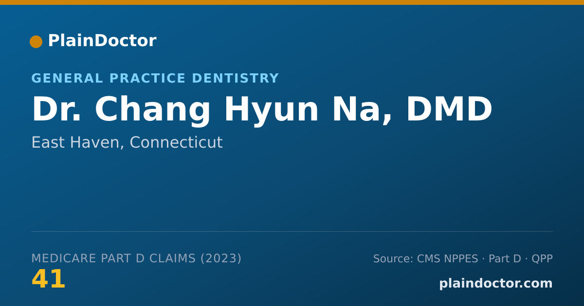 Shareable card for Chang Hyun Na, DMD - General Practice Dentistry, East Haven, CT