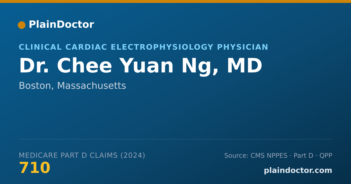 Shareable card for Chee Yuan Ng, MD - Clinical Cardiac Electrophysiology Physician, Boston, MA