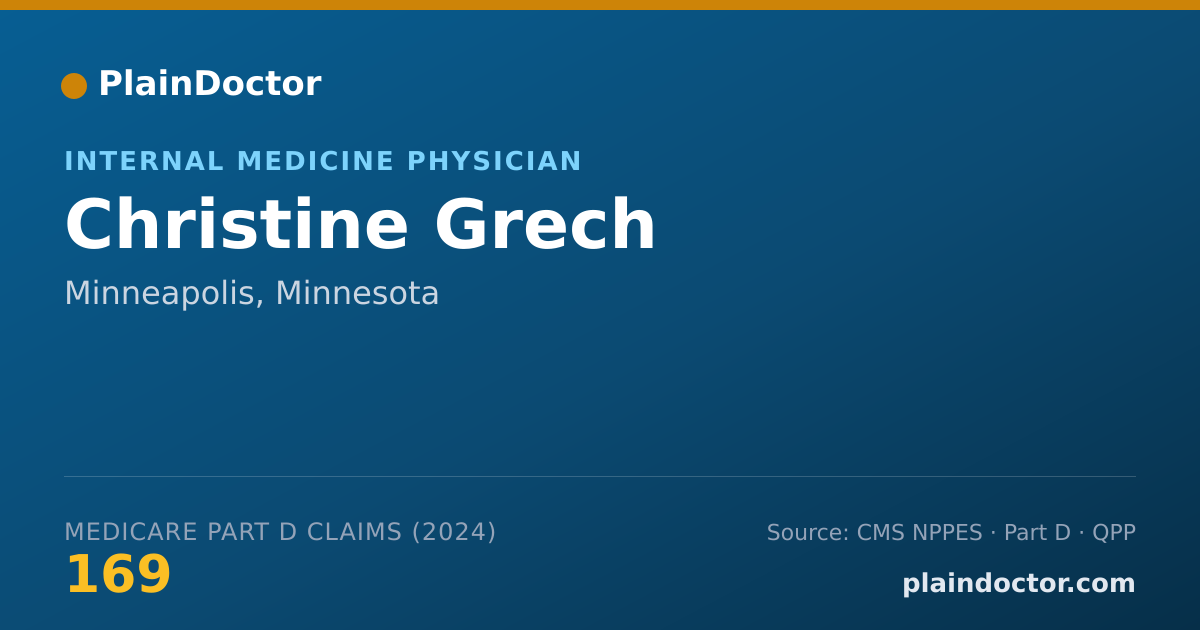 Shareable card for Christine Grech - Student in an Organized Health Care Education/Training Program, Minneapolis, MN