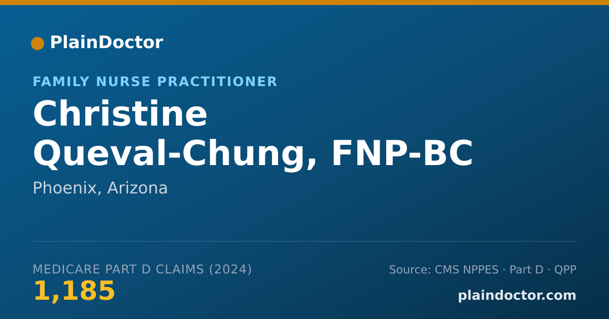 Shareable card for Christine Queval-Chung, FNP-BC - Family Nurse Practitioner, Phoenix, AZ