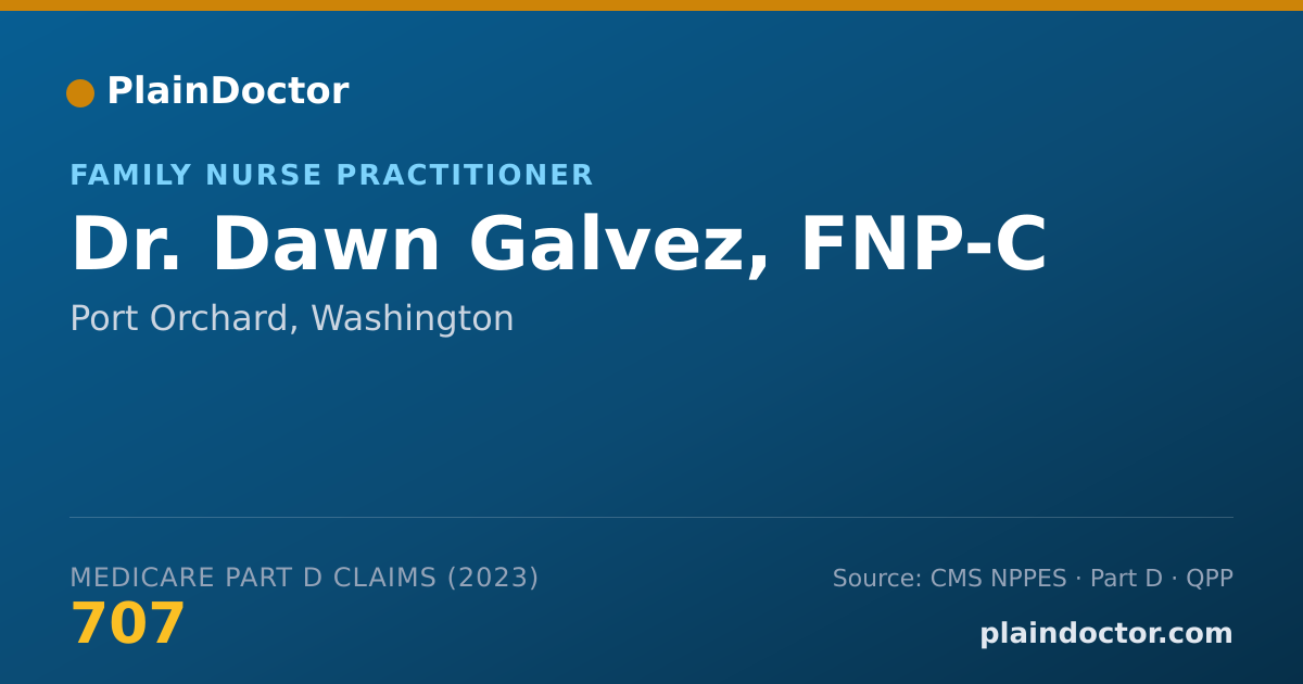 Shareable card for Dawn Galvez, FNP-C - Family Nurse Practitioner, Port Orchard, WA