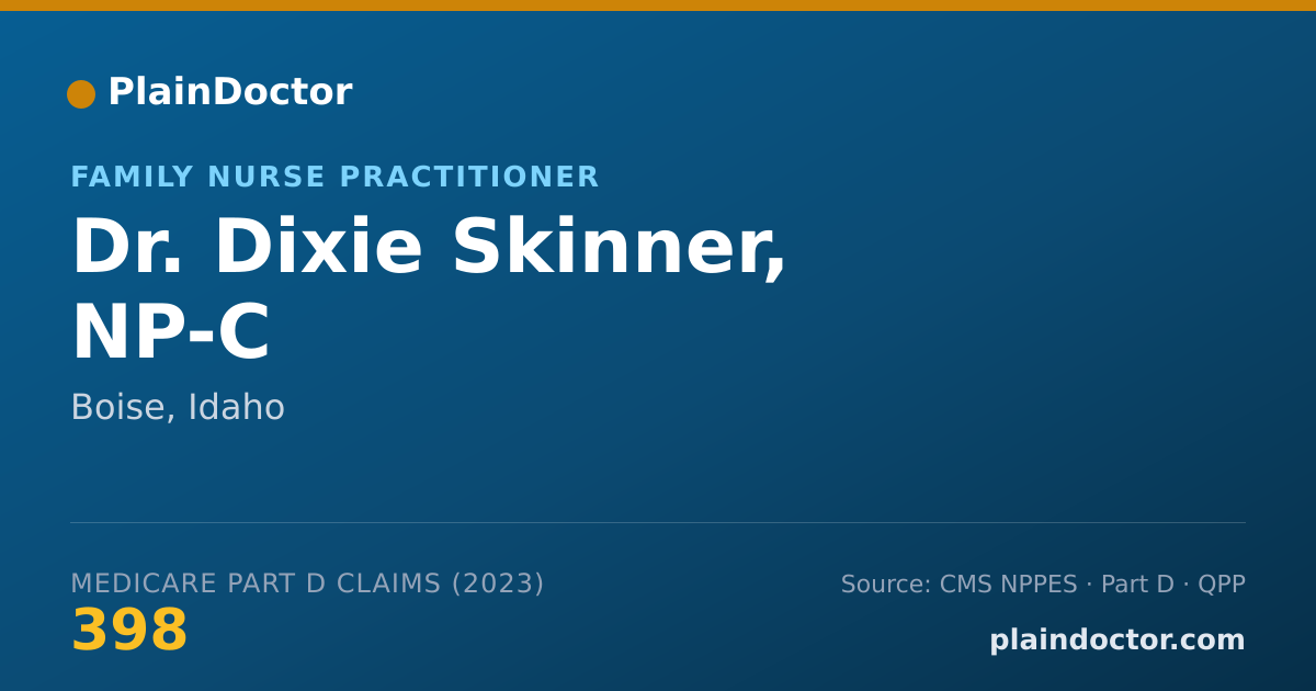 Shareable card for Dixie Skinner, NP-C - Family Nurse Practitioner, Boise, ID