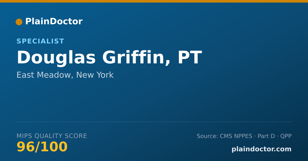 Shareable card for Douglas Griffin, PT - Specialist, East Meadow, NY