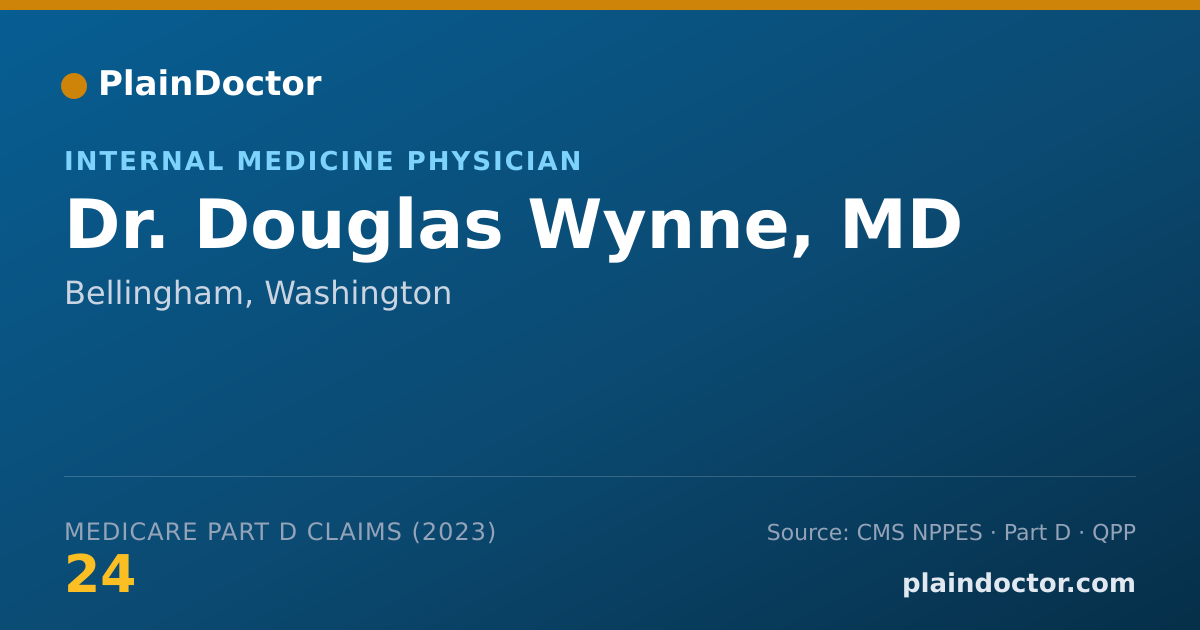 Shareable card for Douglas Wynne, MD - Internal Medicine Physician, Bellingham, WA
