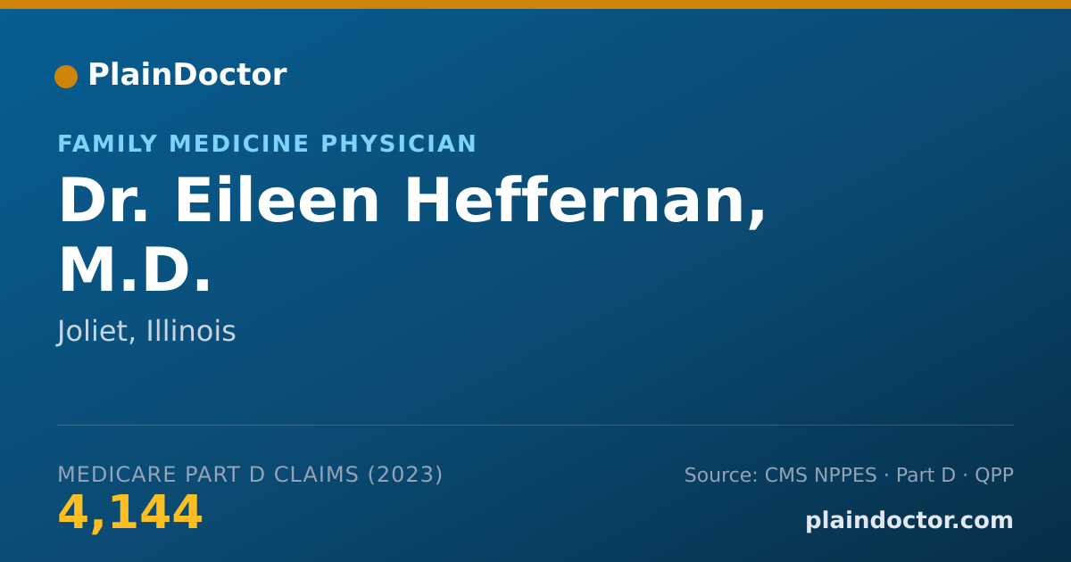 Shareable card for Eileen Heffernan, M.D. - Family Medicine Physician, Joliet, IL