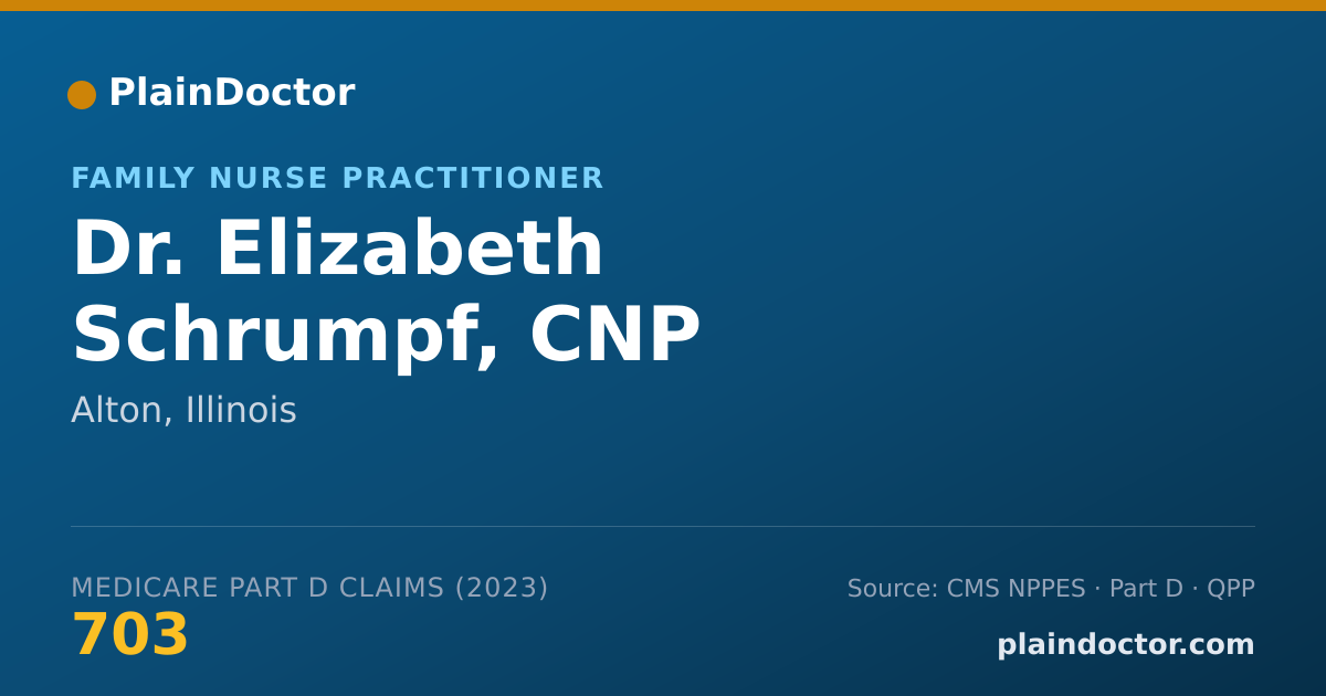 Shareable card for Elizabeth Schrumpf, CNP - Family Nurse Practitioner, Alton, IL