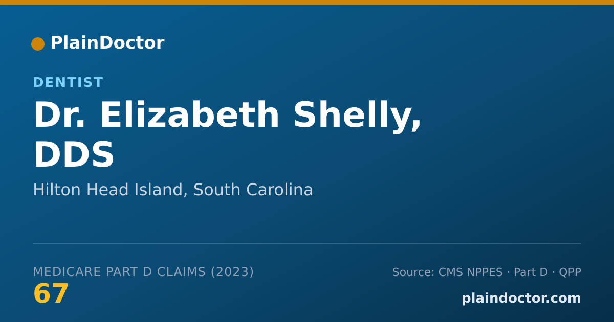 Shareable card for Elizabeth Shelly, DDS - Dentist, Hilton Head Island, SC