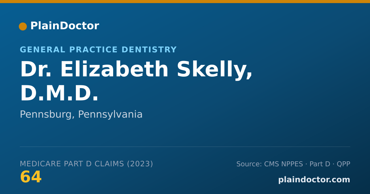 Shareable card for Elizabeth Skelly, D.M.D. - General Practice Dentistry, Pennsburg, PA