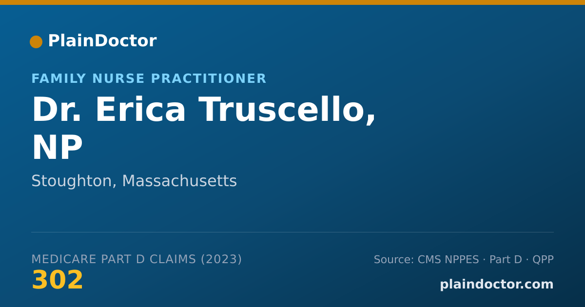 Shareable card for Erica Truscello, NP - Family Nurse Practitioner, Stoughton, MA