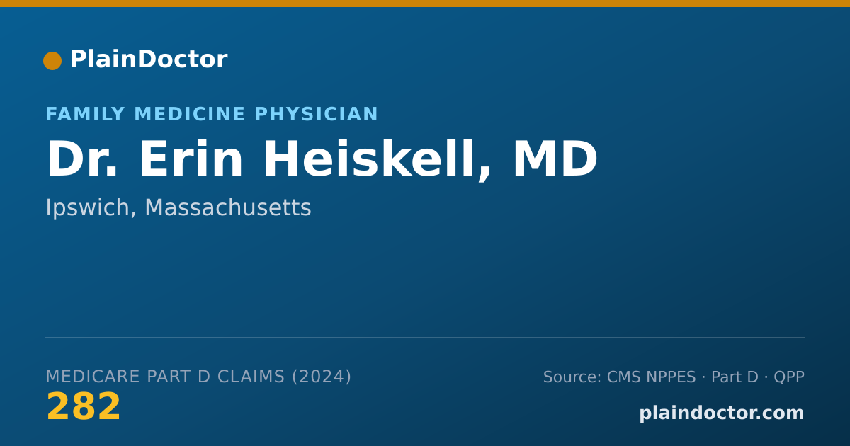 Shareable card for Erin Heiskell, MD - Family Medicine Physician, Ipswich, MA