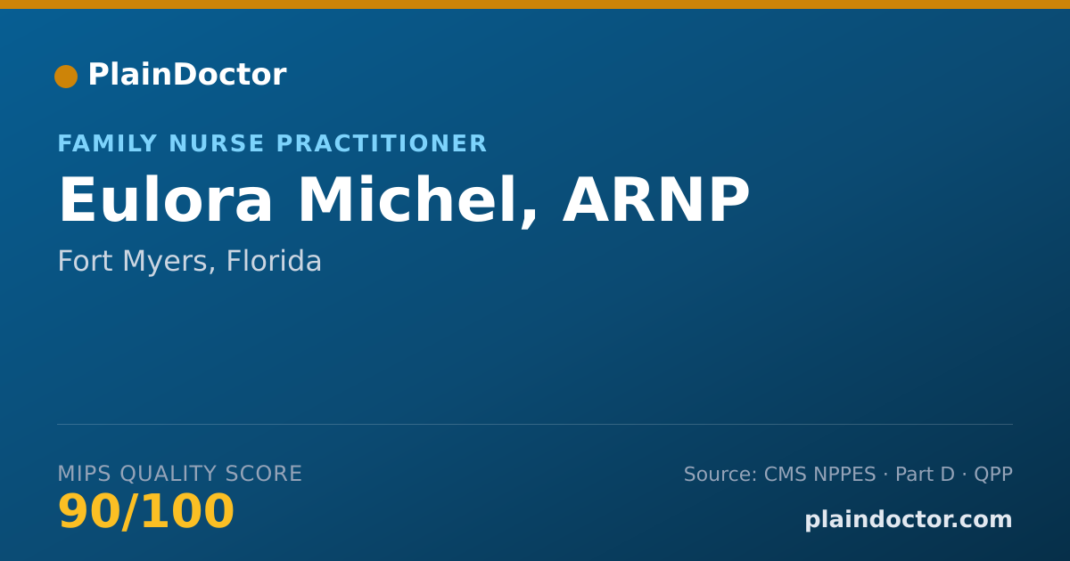 Shareable card for Eulora Michel, ARNP - Family Nurse Practitioner, Fort Myers, FL