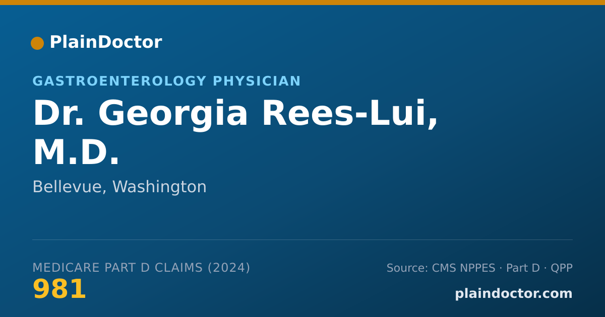 Shareable card for Georgia Rees-Lui, M.D. - Gastroenterology Physician, Bellevue, WA