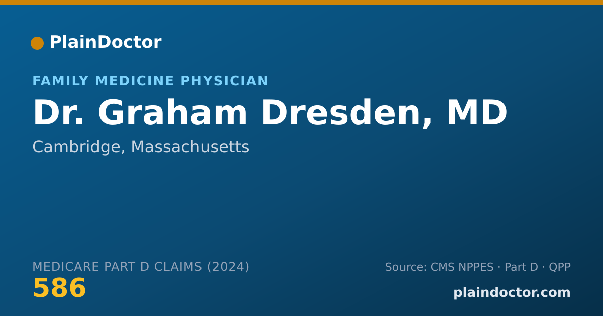 Shareable card for Graham Dresden, MD - Family Medicine Physician, Cambridge, MA