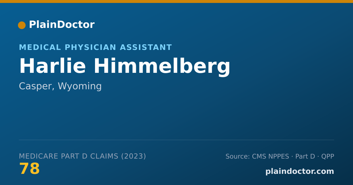 Shareable card for Harlie Himmelberg - Medical Physician Assistant, Casper, WY