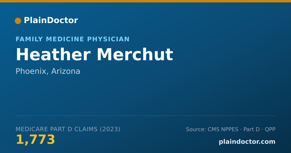 Shareable card for Heather Merchut - Family Medicine Physician, Phoenix, AZ