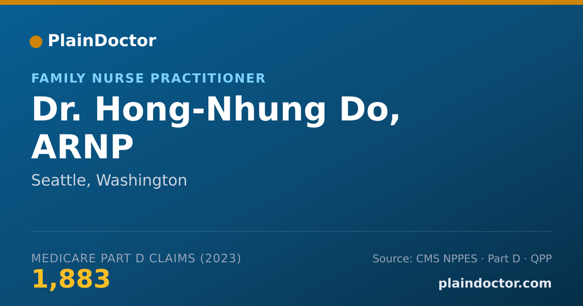 Shareable card for Hong-Nhung Do, ARNP - Family Nurse Practitioner, Seattle, WA