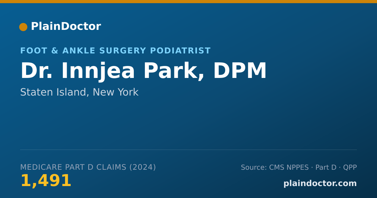 Shareable card for Innjea Park, DPM - Foot & Ankle Surgery Podiatrist, Staten Island, NY