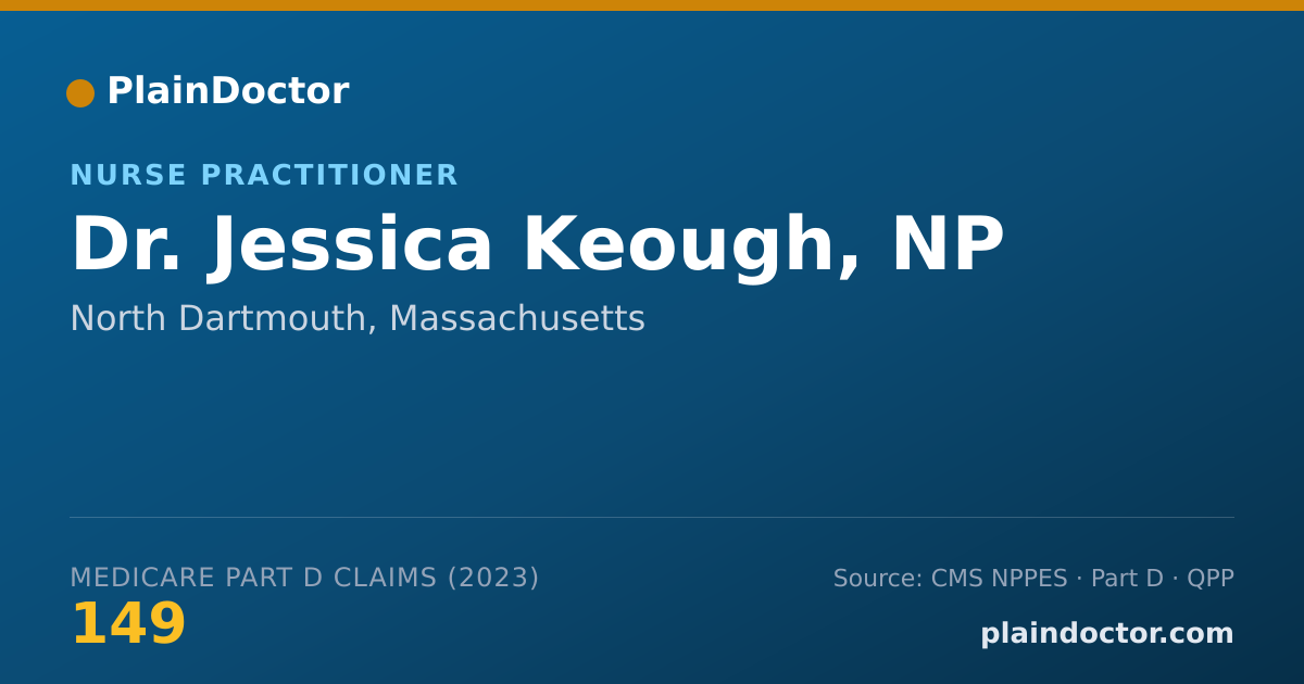 Shareable card for Jessica Keough, NP - Nurse Practitioner, North Dartmouth, MA