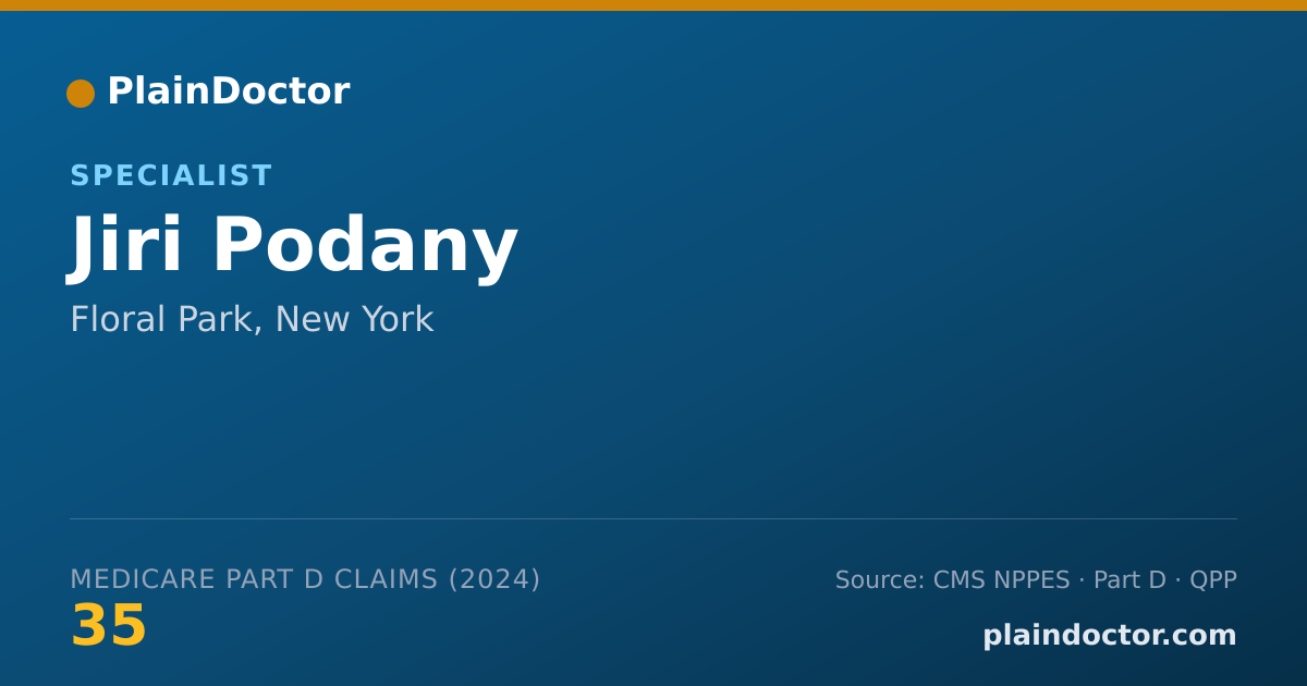 Shareable card for Jiri Podany - Specialist, Floral Park, NY