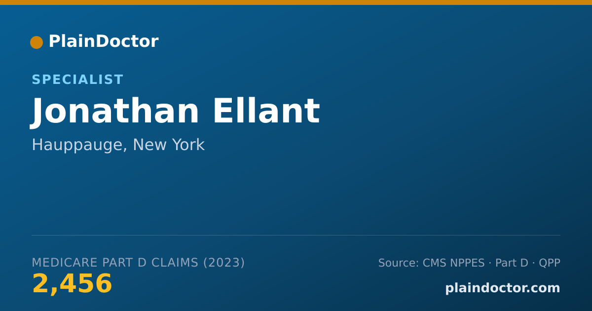 Shareable card for Jonathan Ellant - Specialist, Hauppauge, NY