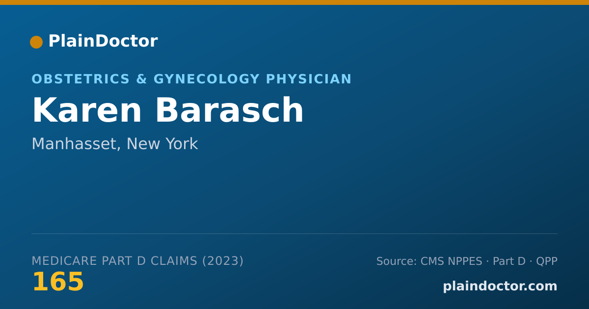 Shareable card for Karen Barasch - Obstetrics & Gynecology Physician, Manhasset, NY