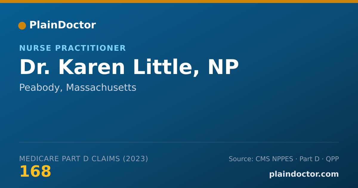 Shareable card for Karen Little, NP - Nurse Practitioner, Peabody, MA