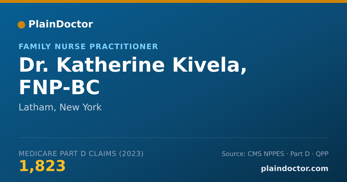 Shareable card for Katherine Kivela, FNP-BC - Family Nurse Practitioner, Latham, NY