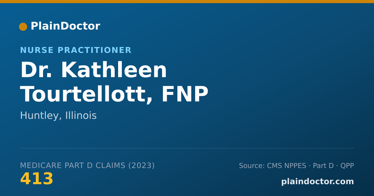 Shareable card for Kathleen Tourtellott, FNP - Nurse Practitioner, Huntley, IL