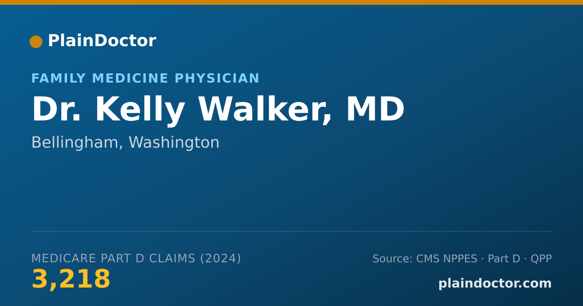 Shareable card for Kelly Walker, MD - Family Medicine Physician, Bellingham, WA