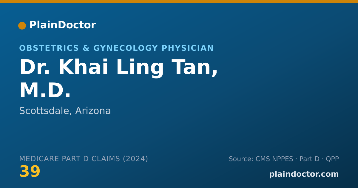 Shareable card for Khai Ling Tan, M.D. - Obstetrics & Gynecology Physician, Scottsdale, AZ