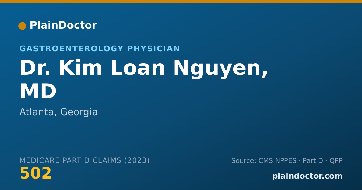 Shareable card for Kim Loan Nguyen, MD - Gastroenterology Physician, Atlanta, GA