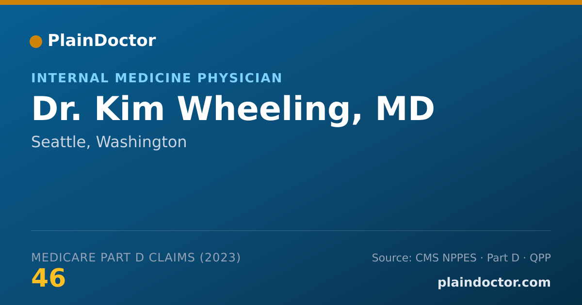 Shareable card for Kim Wheeling, MD - Internal Medicine Physician, Seattle, WA