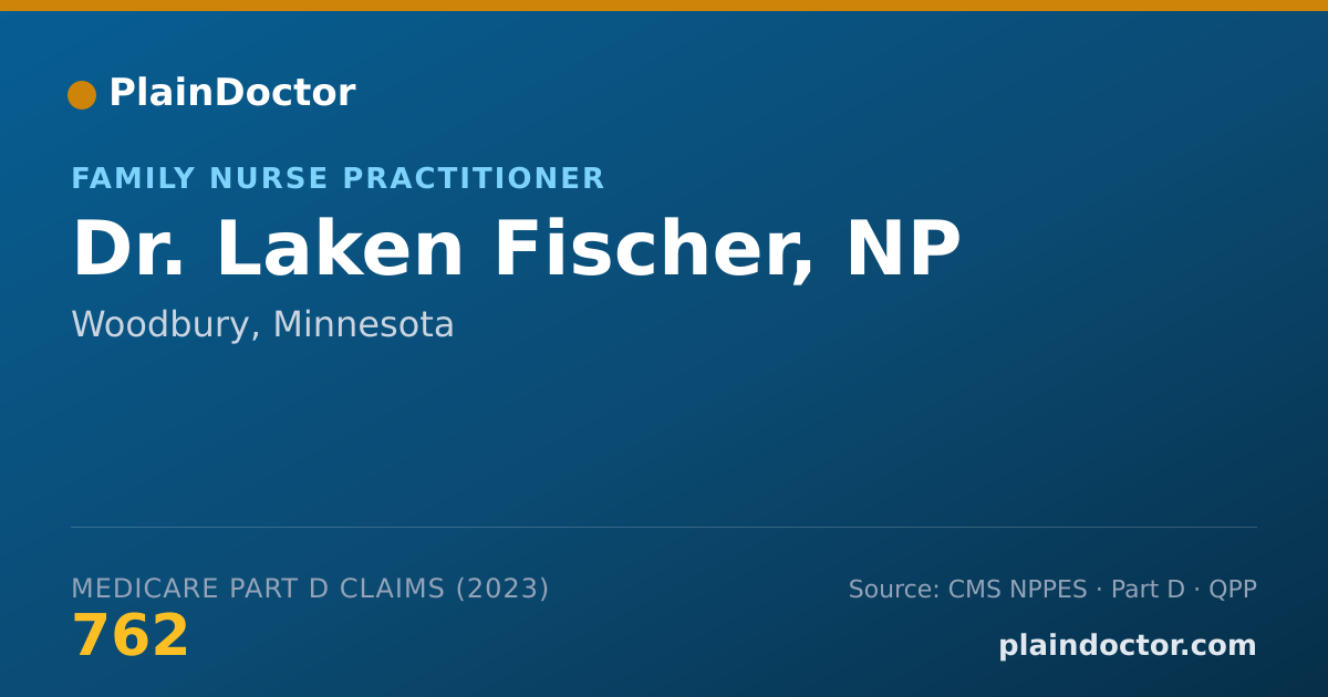 Shareable card for Laken Fischer, NP - Family Nurse Practitioner, Woodbury, MN