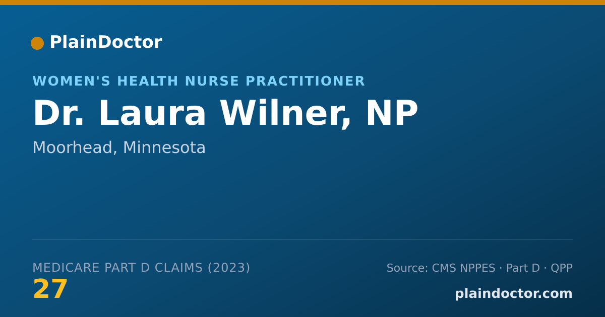 Shareable card for Laura Wilner, NP - Women's Health Nurse Practitioner, Moorhead, MN