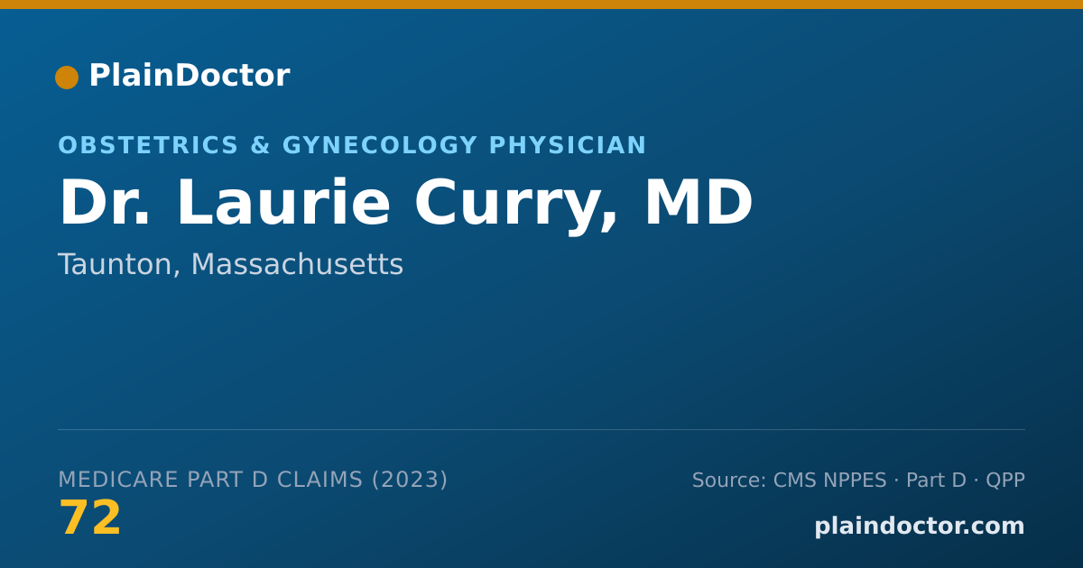 Shareable card for Laurie Curry, MD - Obstetrics & Gynecology Physician, Taunton, MA