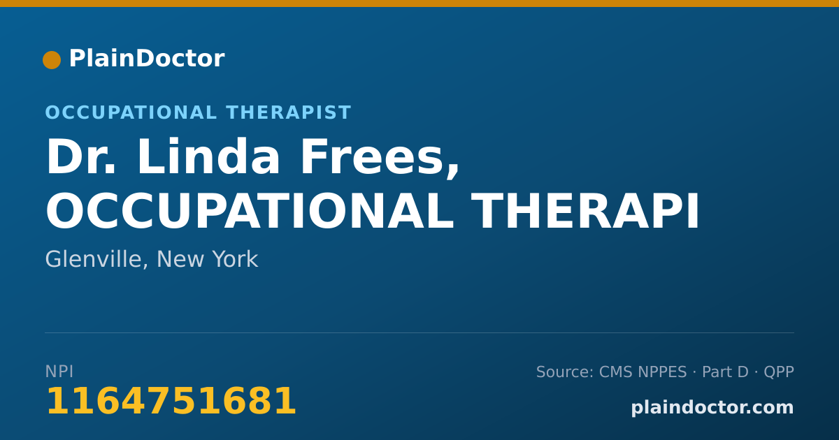 Shareable card for Linda Frees, OCCUPATIONAL THERAPI - Occupational Therapist, Glenville, NY