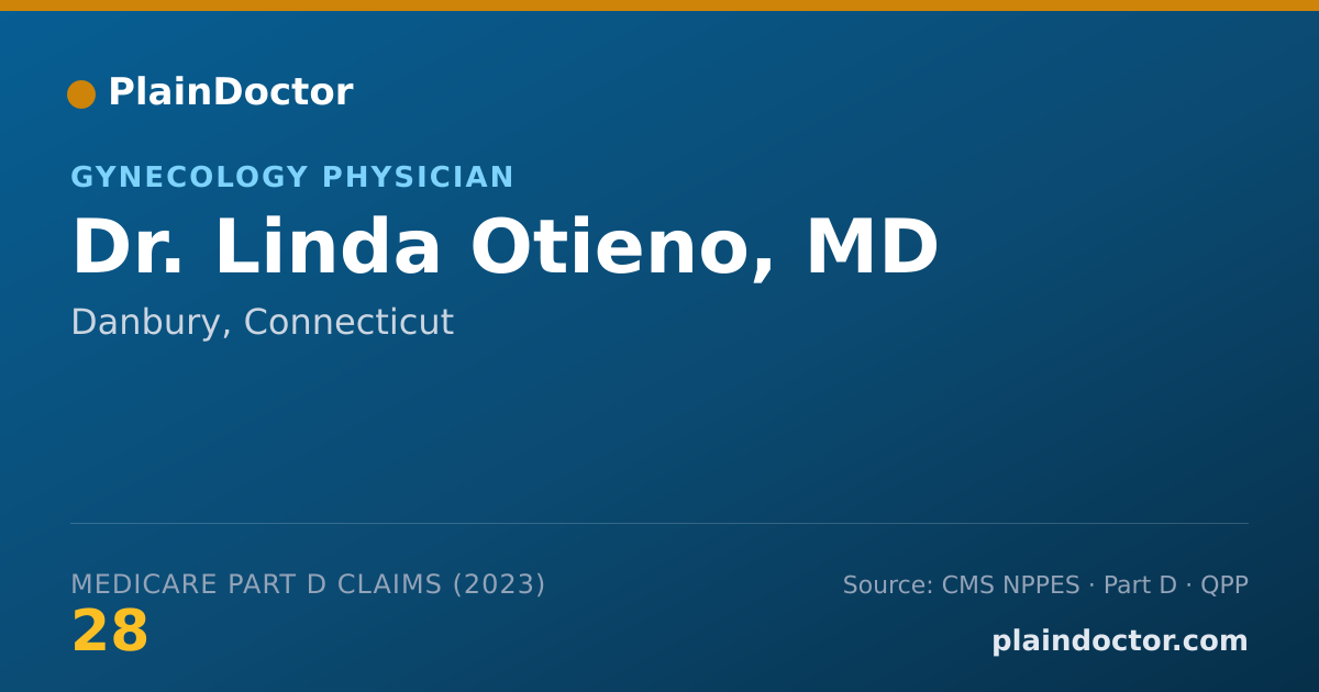 Shareable card for Linda Otieno, MD - Gynecology Physician, Danbury, CT
