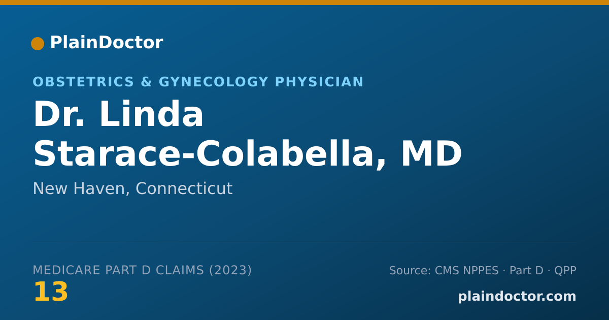 Shareable card for Linda Starace-Colabella, MD - Obstetrics & Gynecology Physician, New Haven, CT