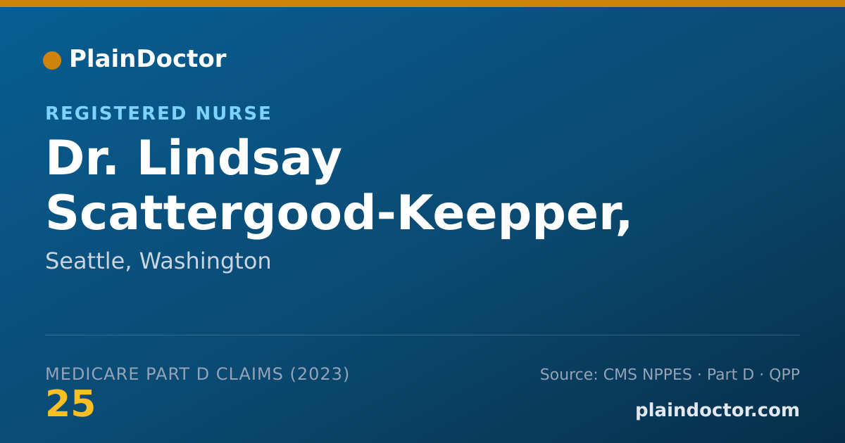 Shareable card for Lindsay Scattergood-Keepper, DNP, ARNP, FNP-BC - Registered Nurse, Seattle, WA