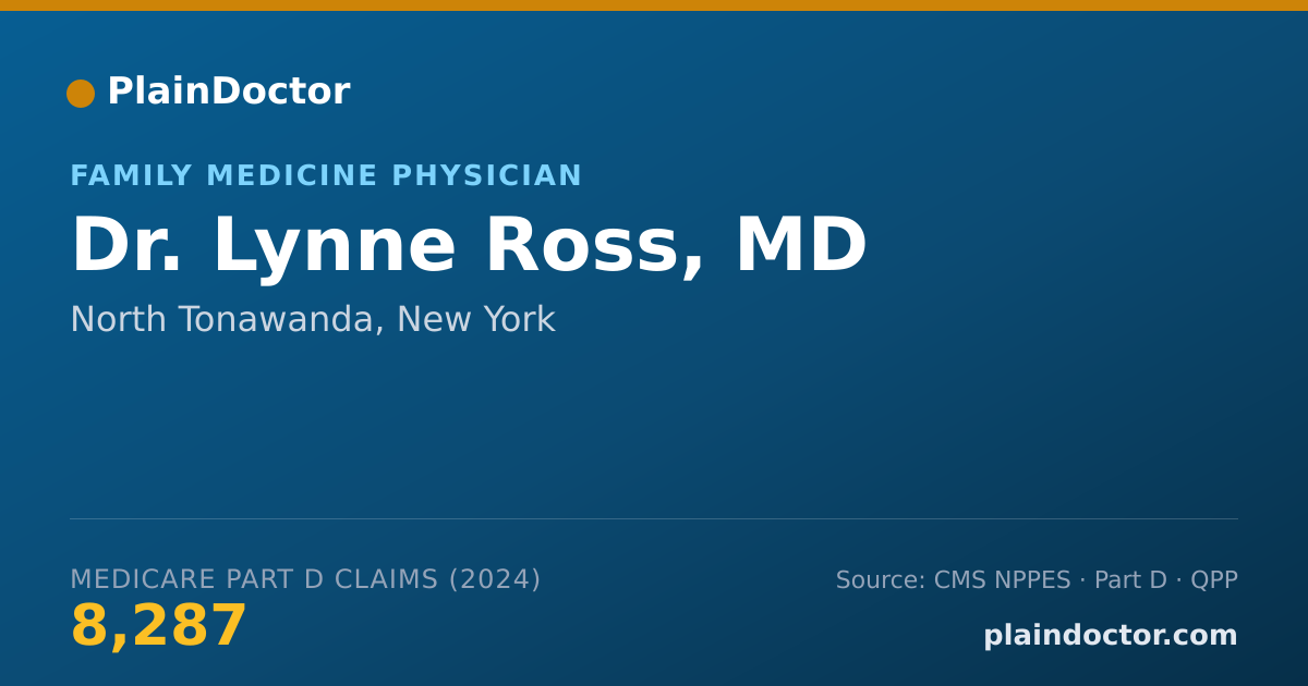 Shareable card for Lynne Ross, MD - Family Medicine Physician, North Tonawanda, NY