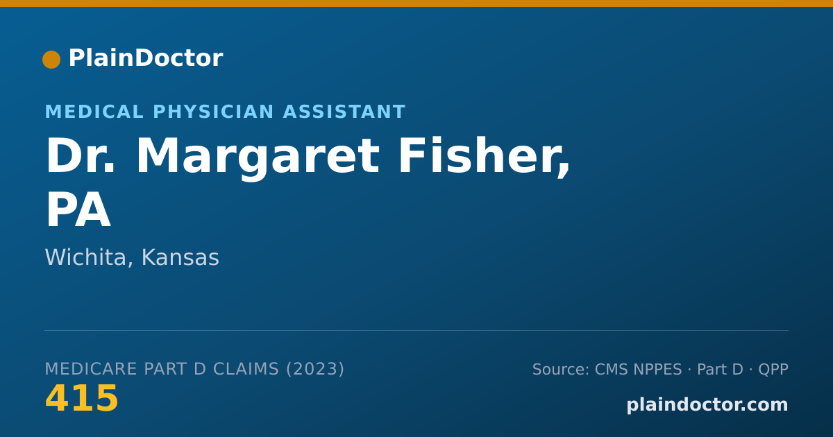 Shareable card for Margaret Fisher, PA - Medical Physician Assistant, Wichita, KS